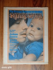 ORIGINAL ROLLING STONE MAGAZINE, MAY 1974 JACKSON BROWNE, ARETHA FRANKLIN
