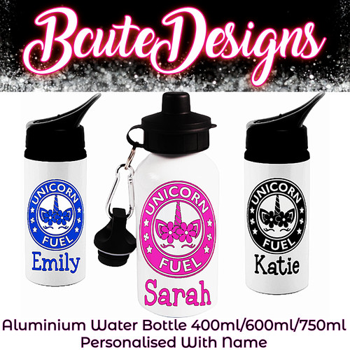 Unicorn personalised drinks - personalised,