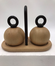Bodum wood Salt & Pepper
