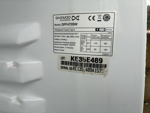 Daewoo dff470sw american - daewoo,