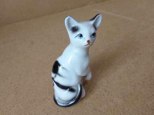 Cat small ceramic - cat,,