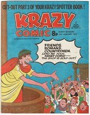 Krazy comic 21st January 1978 (Cheeky, Buytonic Boy, Pongo) - Combined P&P