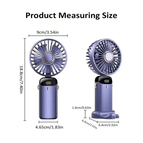 Mini hand held fan portable - hand-held,