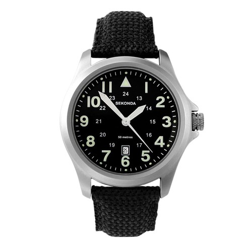 Sekonda mens 43mm wingman - sekonda,