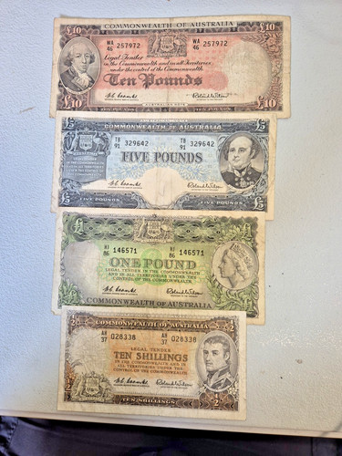 Australian pre decimal - australian, pre-decimal