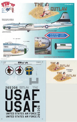 Rare pyn decals 48 - *rare*, b-29