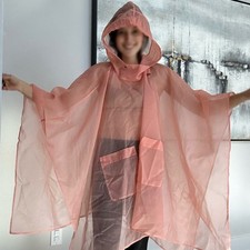 ULLA JOHNSON Pink Bubblegum Piper Poncho