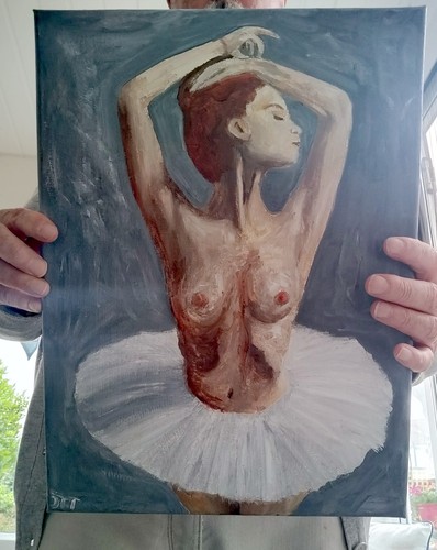 Original artwork topless - original,