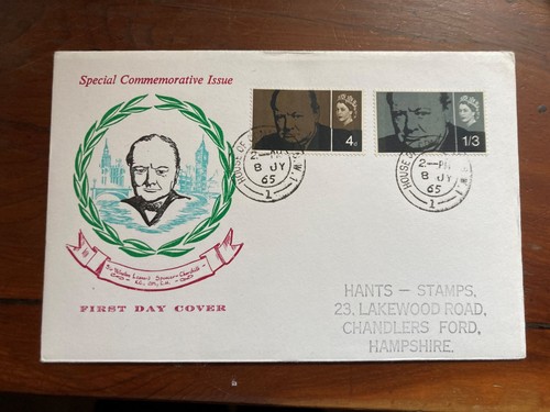 1965 winston churchill fdc - 1965,