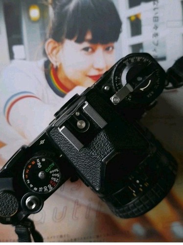 Nikon black 35mm slr - nikon, film