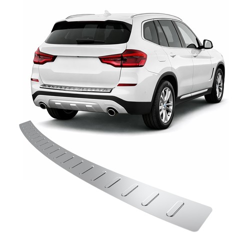 Chrome rear bumper protector - chrome,