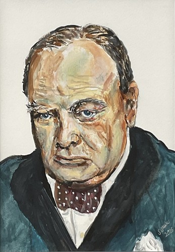Sir winston churchill print - print,