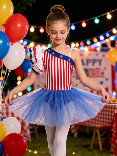 Girls stripe printed - uk,