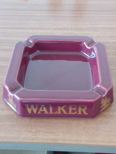 Walker ceramic ashtray - walker,