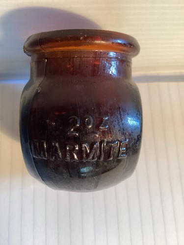 Marmite jar 2oz - marmite, glass