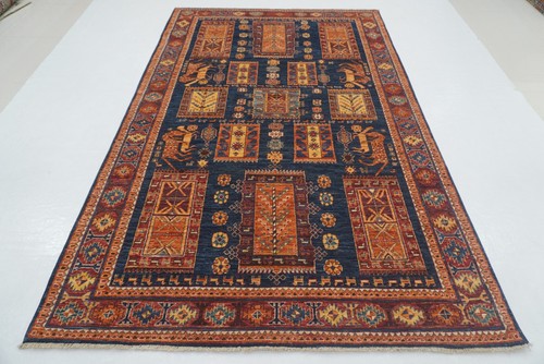 6x9 navy blue samarkand - 6x9,