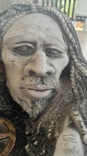 BOB MARLEY PLASTER SCULPTURE