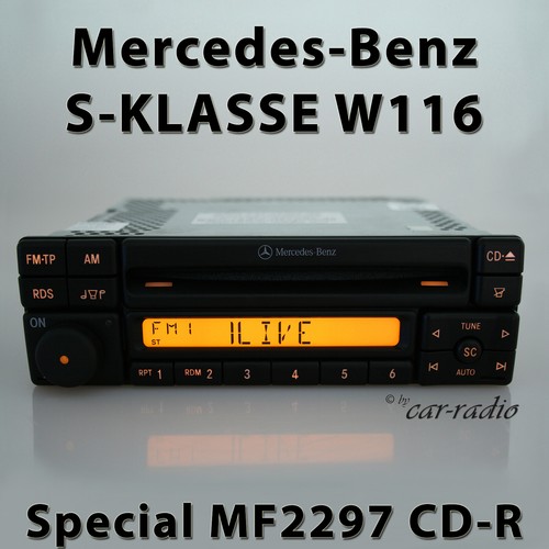 Genuine mercedes w116 radio - genuine,