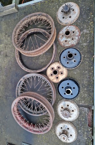 1920s standard wire wheels - 9,