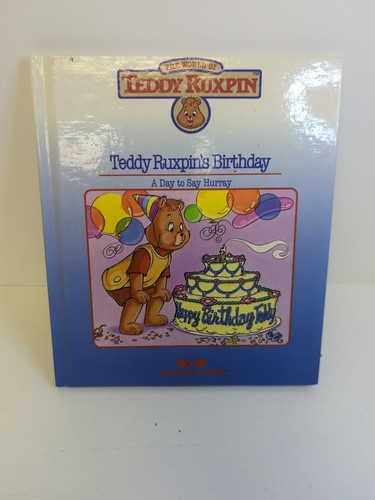 Vintage teddy ruxpin - ruxpin, book