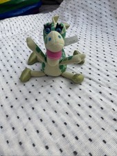 Clangers Plush Soft Toy Soup Dragon Golden Bear 1999 - No Sound Plush Vintage