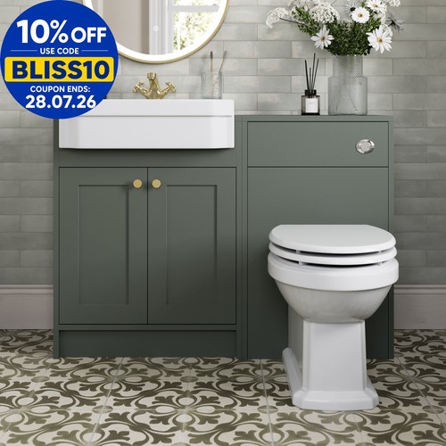 1120mm traditional vanity - traditional,