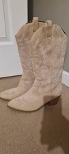 Cowboy, Boots, Womans, Light Pink, NWOT Size 7, Size 41