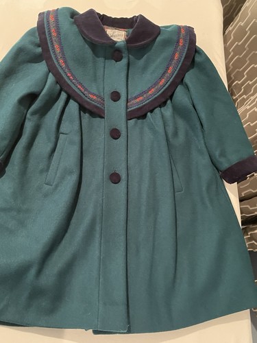 Vtg rothschild wool dress - wool,