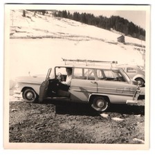 2 Photographs Car Vauxhall