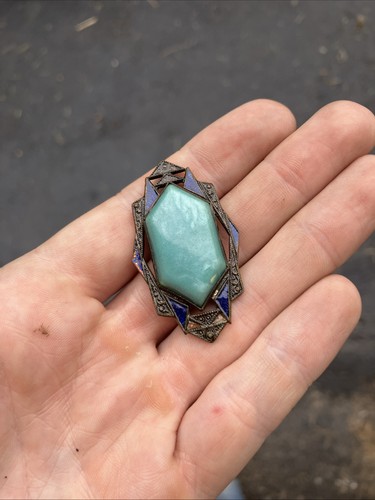 Antique art deco - 1920s, brooch
