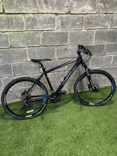 Black mountain bike - black,
