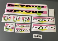 Dyno Detour 1990 BMX decal set