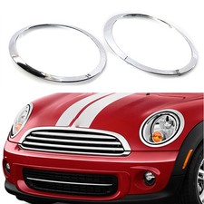 Chrome 2pcs Headlight Trim