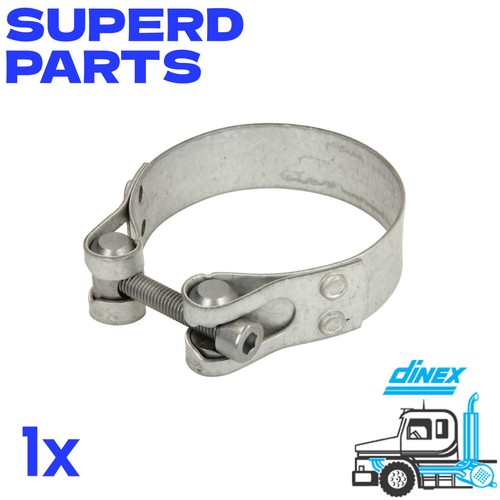 Exhaust system clasp fits daf - system,