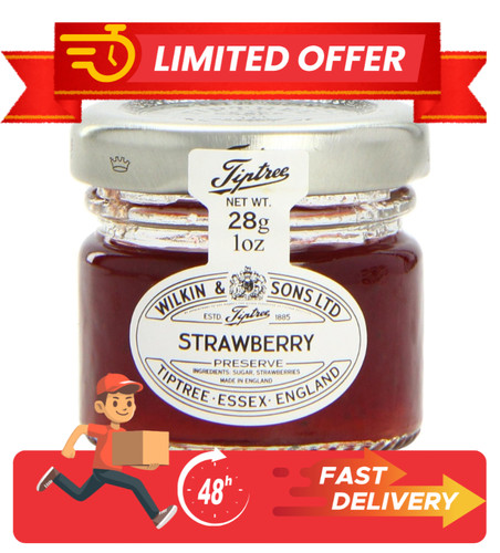 Tiptree strawberry preserve - tiptree,