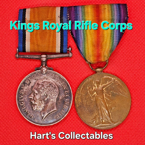 Ww1 war victory medal pair - ww1, &