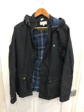 Jack Wills Hooded Jacket Medium Navy Bl;ue