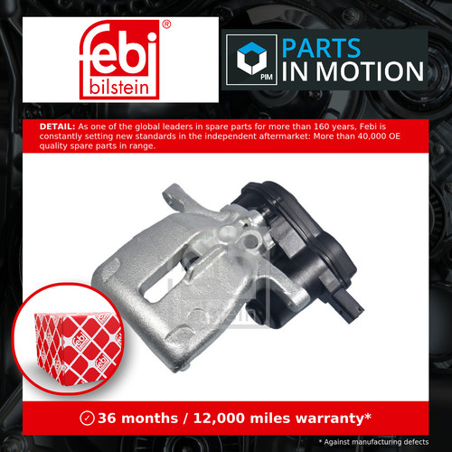 Brake caliper rear - caliper, left