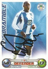 TITUS BRAMBLE SIGNED WIGAN