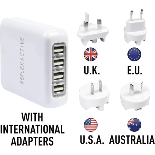 Usb travel plug adapter - travel, eu