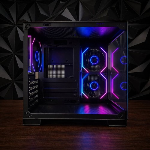 Lovingcool argb gaming matx - gaming, pc