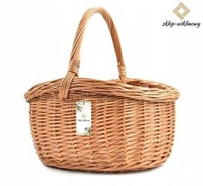 Wicker Shopping Basket