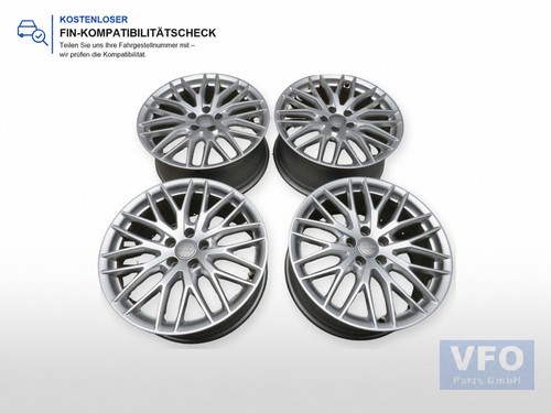 Set original audi alloy - of, 4