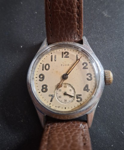 Elgin ww2 watch - elgin, ord