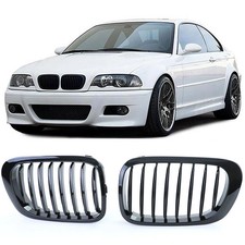 Black front grille bumper - grille,