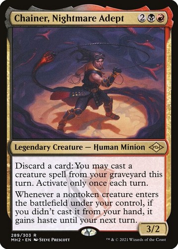 Mtg chainer nightmare - mtg, adept