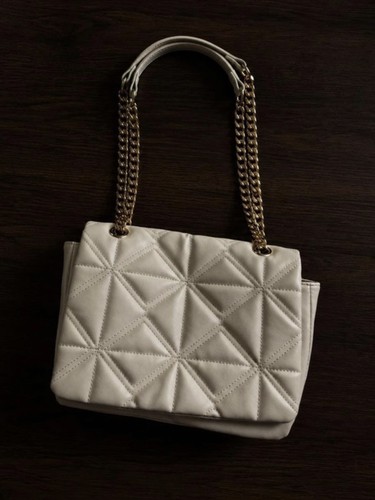 Primark cream quilted chain - quilted,