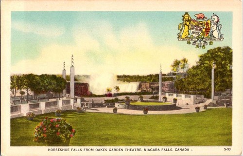 Niagara falls postcard - falls, on