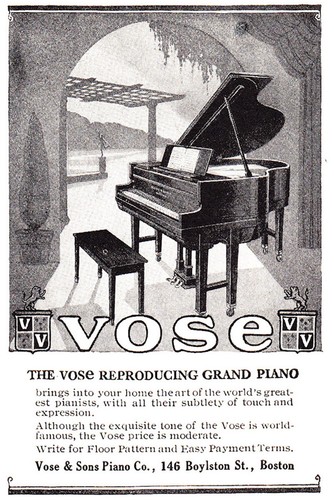 1925 vose piano - piano:, reproducing