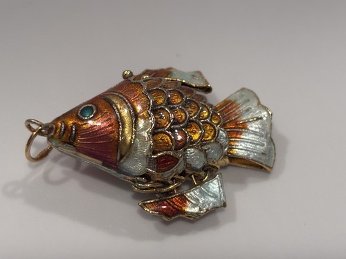 Chinese cloisonne koi fish - chinese,